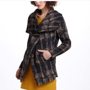 SALE New Sz S Anthropologie Funktional Cocoon coat